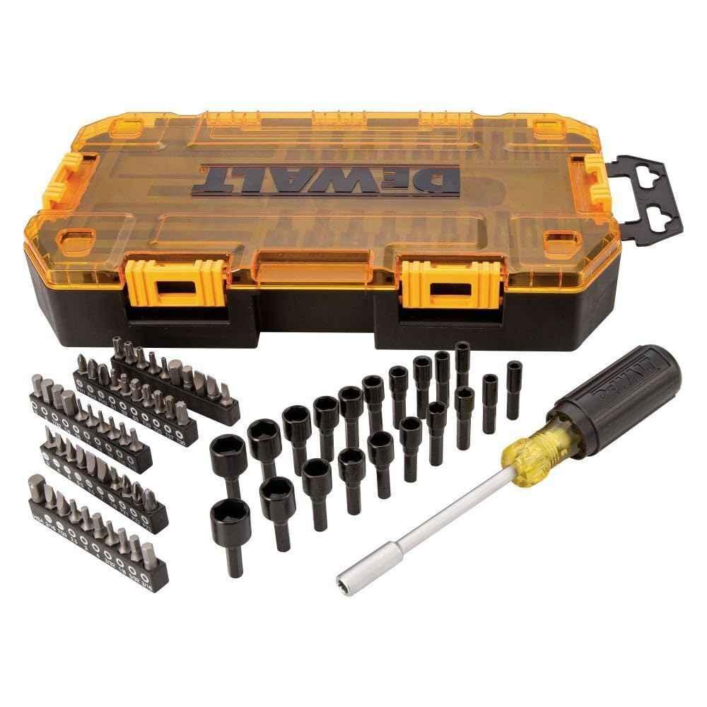 DEWALT Screwdriver Bit Set with Nut Drivers, 71-Piece (DWMT73808) - Track Minded HPDE, LLC