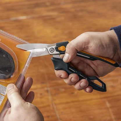 Fiskars PowerArc Utility Snips (8 Inch) - Track Minded HPDE, LLC