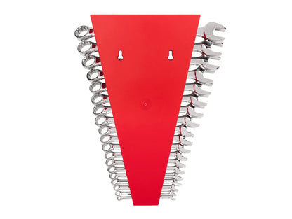 TEKTON Combination Wrench Set with Rack, 19-Piece (6-24 mm) | WCB91202 - Track Minded HPDE, LLC