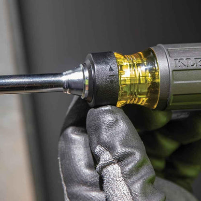 Klein Tools 32305 Multi-bit Ratcheting Screwdriver, 15-in-1 Tool with Phillips, Slotted, Square, Torx and Combo Bits and 1/4-Inch Nut Driver - Track Minded HPDE, LLC