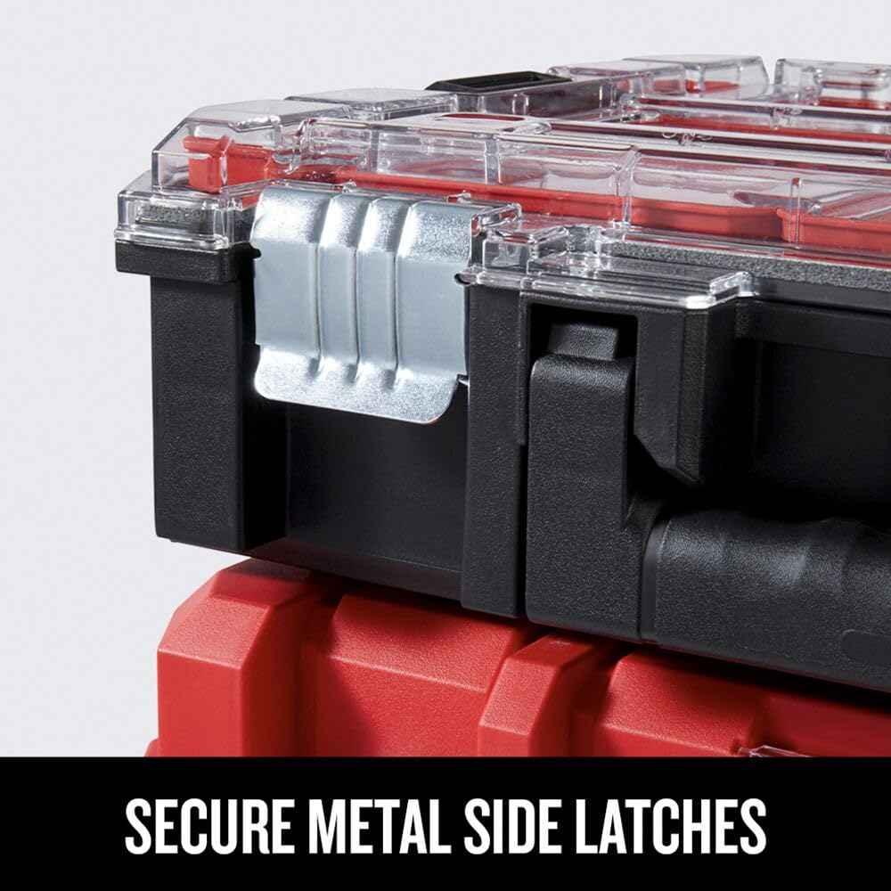 CRAFTSMAN VERSASTACK 17.126-in Metal Wheels Lockable Tool Box - Track Minded HPDE, LLC