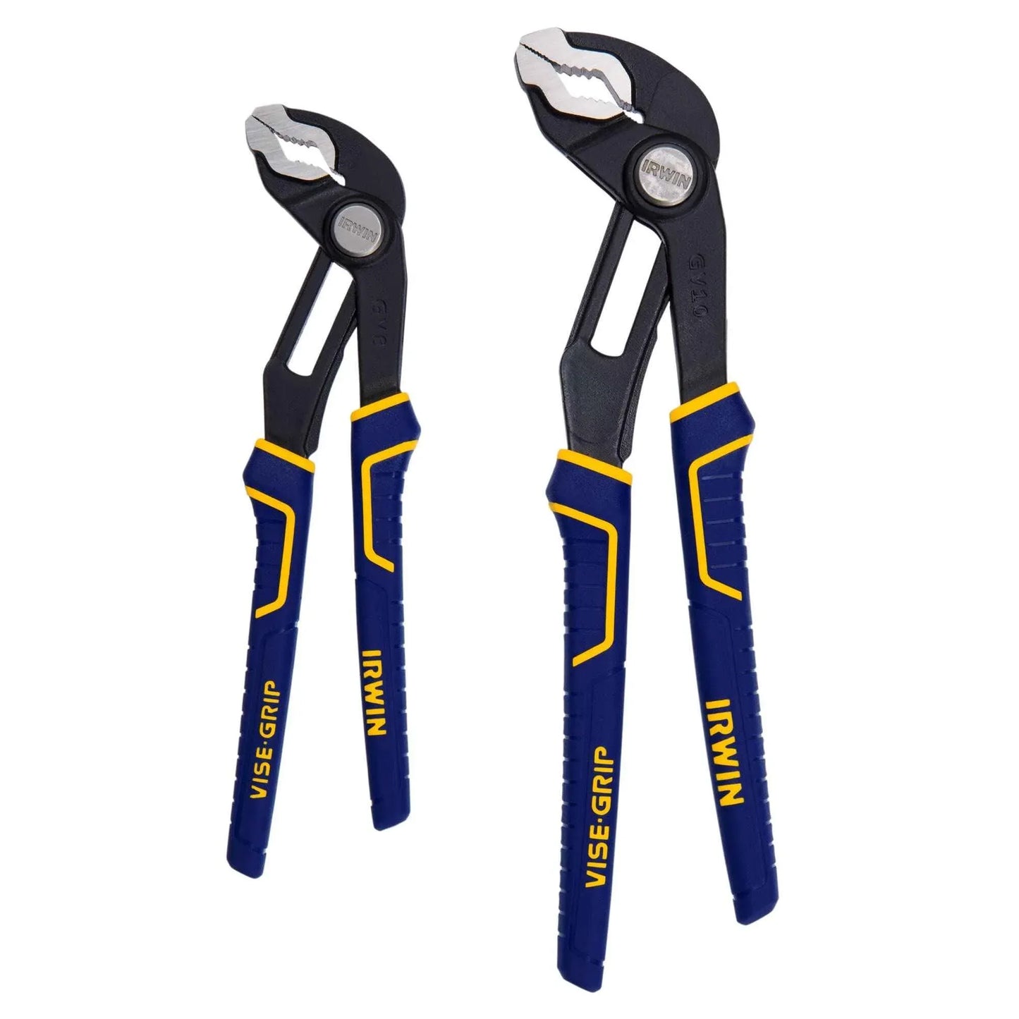 IRWIN Tools VISE-GRIP GrooveLock Pliers Set, V-Jaw, 2 Piece, 2078709 - Track Minded HPDE, LLC