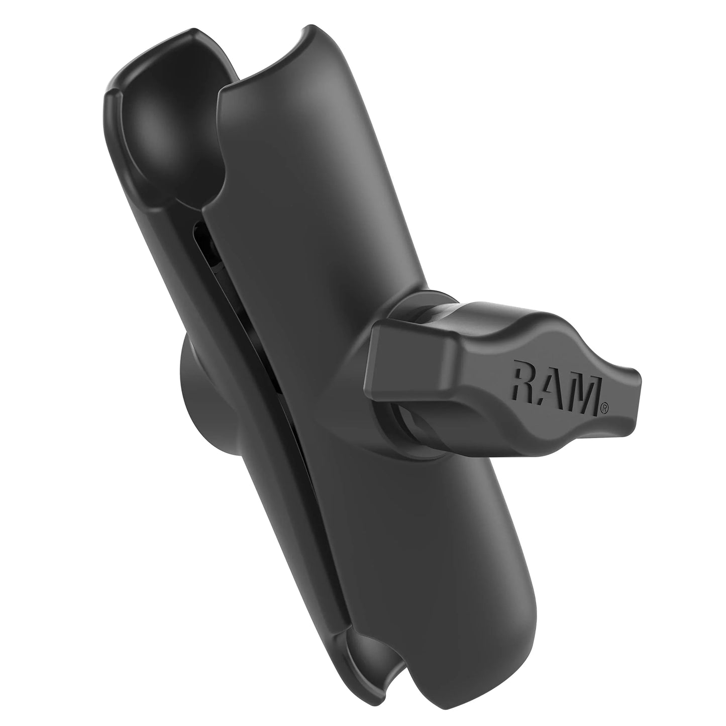 RAM Mounts RAM-B-201U Double Socket Arm (Medium) Compatible with RAM B Size 1" Ball Components - Track Minded HPDE, LLC