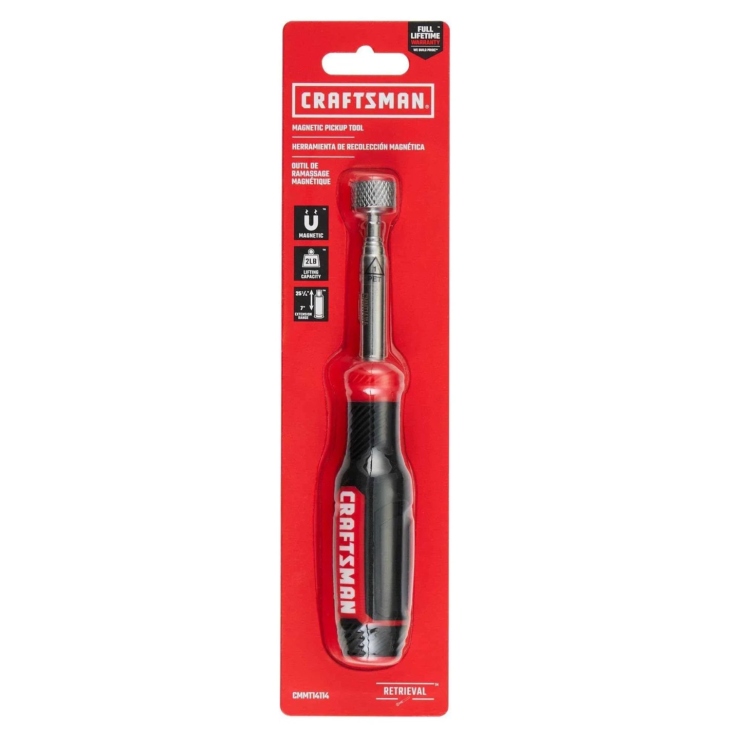 CRAFTSMAN Magnetic Pickup Tool, Lifts up to 2 lbs. (CMMT14114) - Track Minded HPDE, LLC