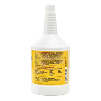 Red Line 50304 MT-90 75W-90 GL-4 Manual Transmission and Transaxle Lubricant (MTL) - 1 Quart (2 Pack) - Track Minded HPDE, LLC