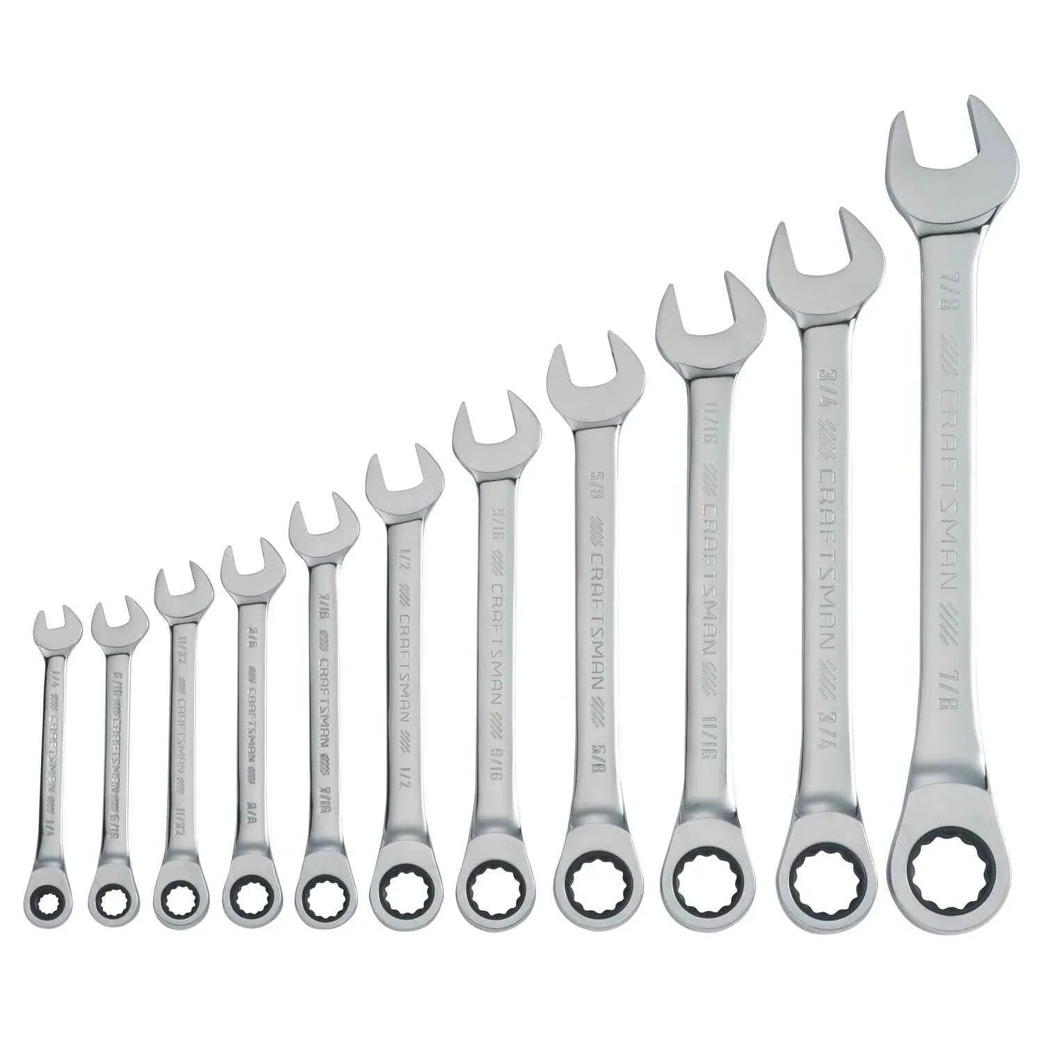 CRAFTSMAN CMMT87022 CM 11PC SAE RATCHETING WRENCH-1049427 - Track Minded HPDE, LLC
