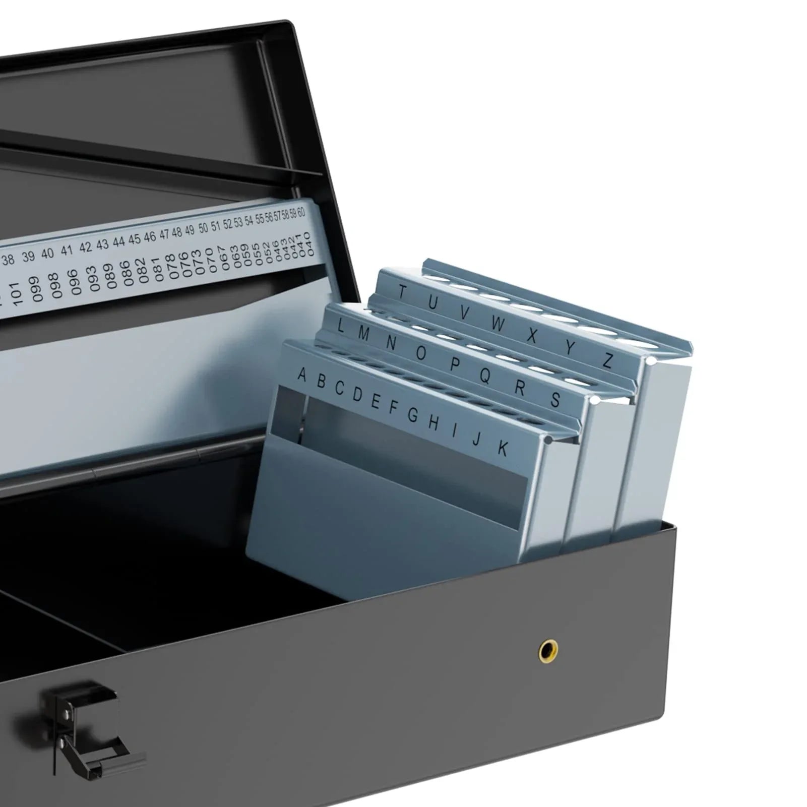 MACXCOIP 115PCS Drill Bit Index Box, Empty Metal Case (Excluding Drill Bits) - Track Minded HPDE, LLC
