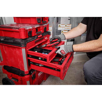 Milwaukee Packout 3 Drawer Multi-Deep Tool Organizer Box - 48-22-8447 - Track Minded HPDE, LLC
