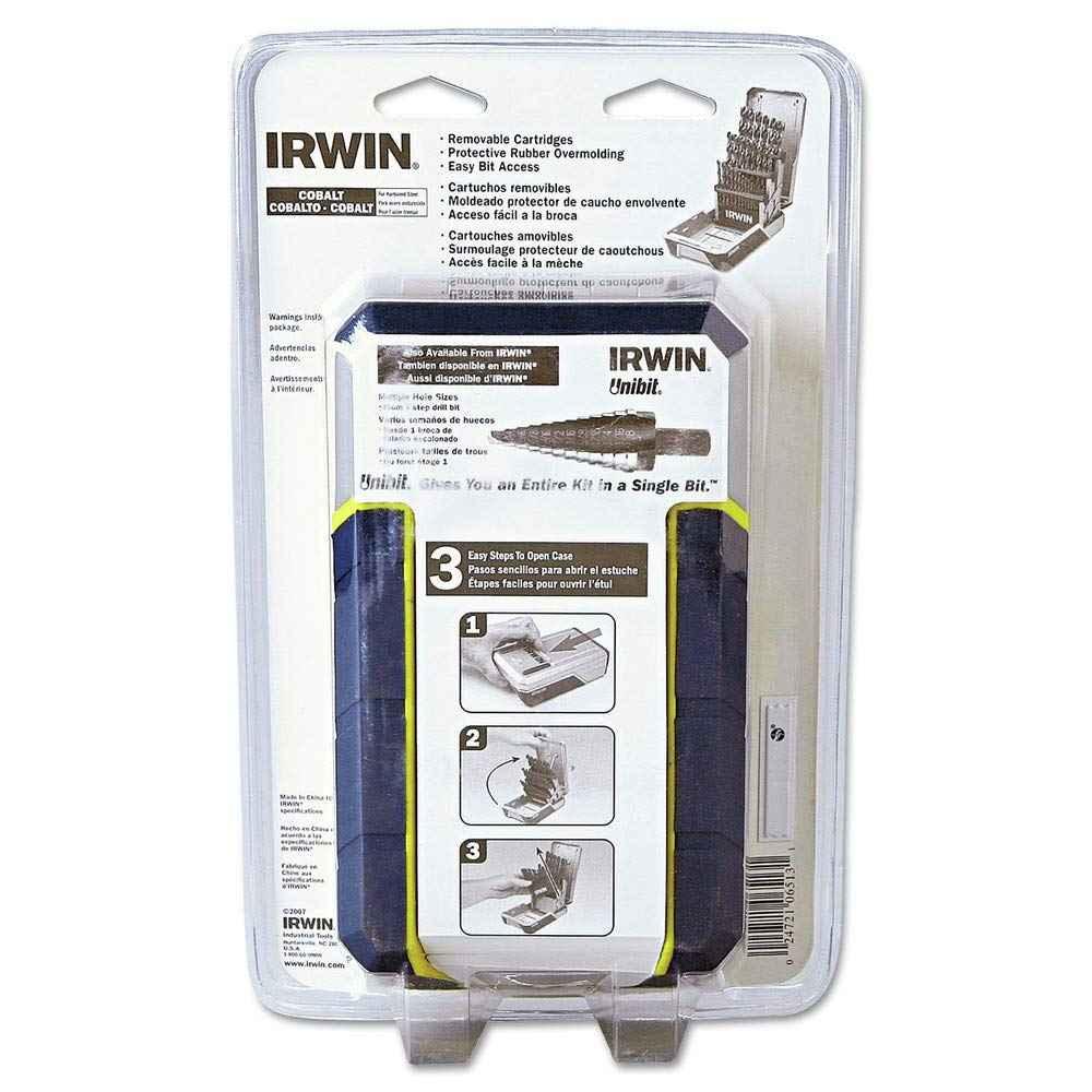 IRWIN Drill Bit Set, M35 Cobalt Alloy Steel Steel, 29-Piece (3018002) - Track Minded HPDE, LLC