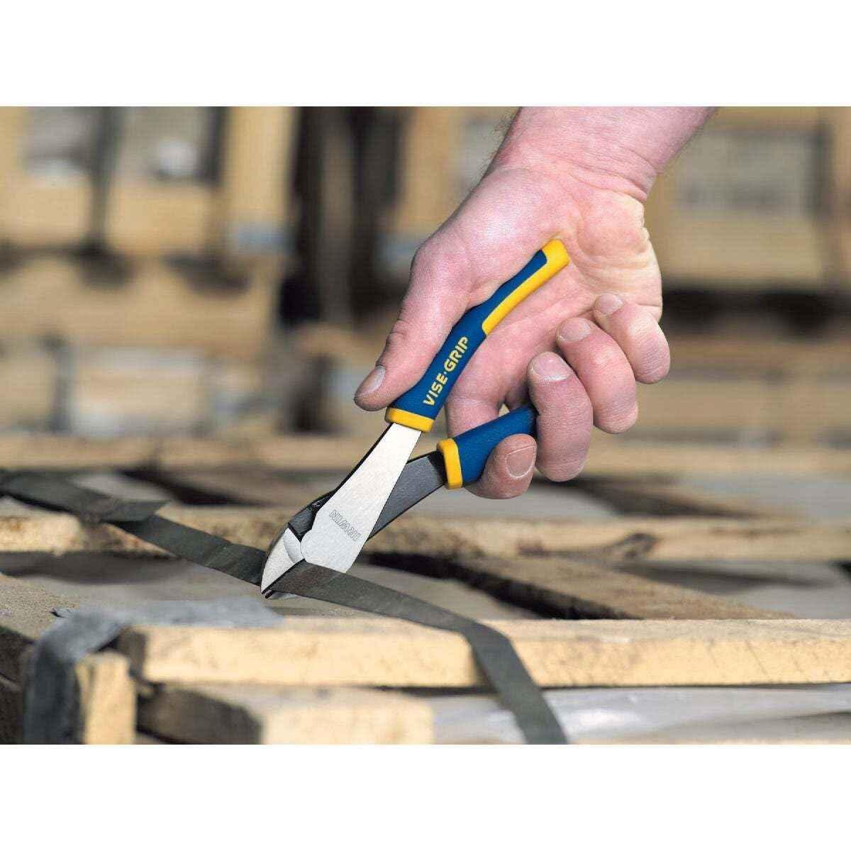 IRWIN VISE-GRIP Diagonal Cutting Pliers, 8", 2078308, nichel chromium steel - Track Minded HPDE, LLC