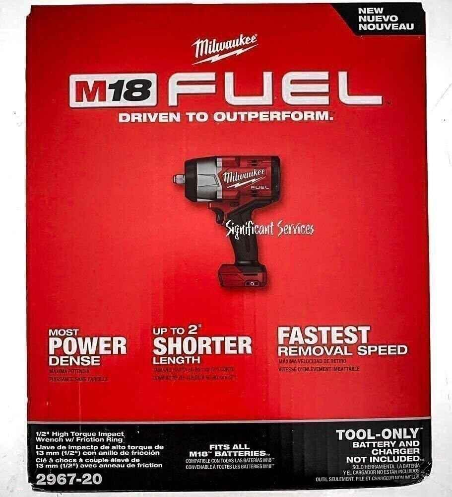 Milwaukee Electric - M18 Fuel 1/2 HIGH Torque Impact Wrench W/FRICTI - Track Minded HPDE, LLC