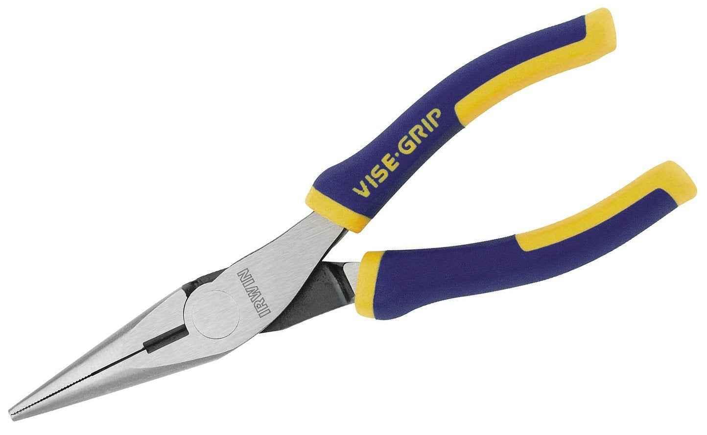 IRWIN VISE-GRIP Pliers, Long Nose Pliers, 6 Inch, For Heavy Duty Cutting and Bending (2078216) - Track Minded HPDE, LLC
