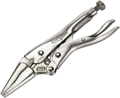 IRWIN VISE-GRIP Original Locking Pliers, Long Nose, 4-Inch (1602L3), 100mm - Track Minded HPDE, LLC