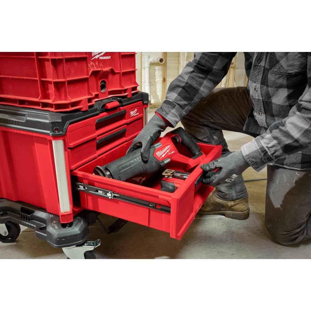 Milwaukee Packout 3 Drawer Multi-Deep Tool Organizer Box - 48-22-8447 - Track Minded HPDE, LLC