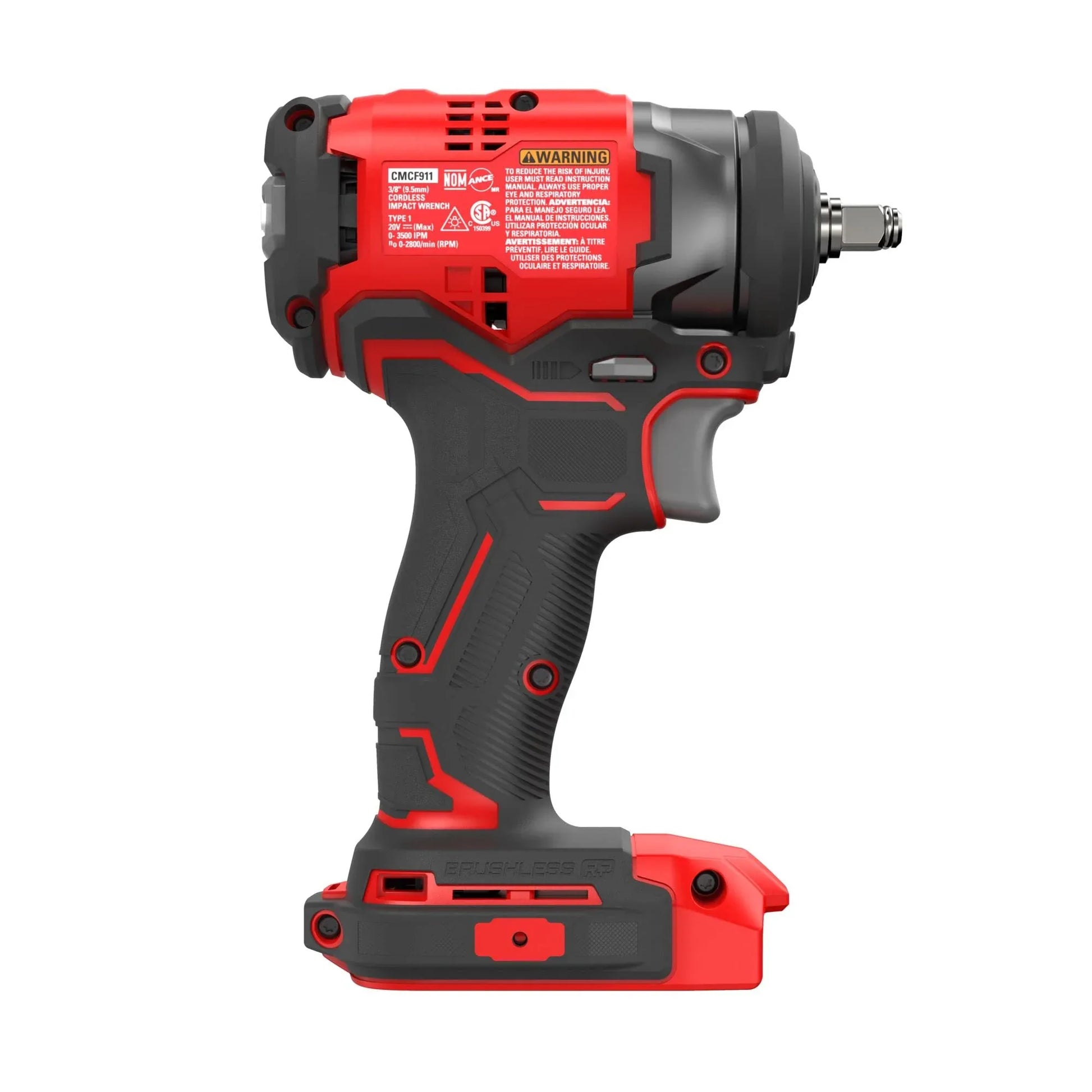CRAFTSMAN V20 RP Cordless Impact Wrench, 3/8 inch Drive, Bare Tool Only (CMCF911B) - Track Minded HPDE, LLC