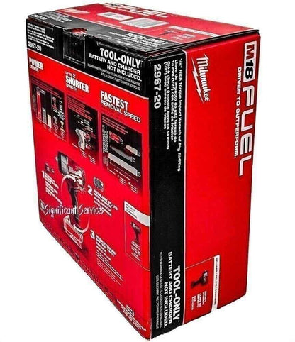 Milwaukee Electric - M18 Fuel 1/2 HIGH Torque Impact Wrench W/FRICTI - Track Minded HPDE, LLC