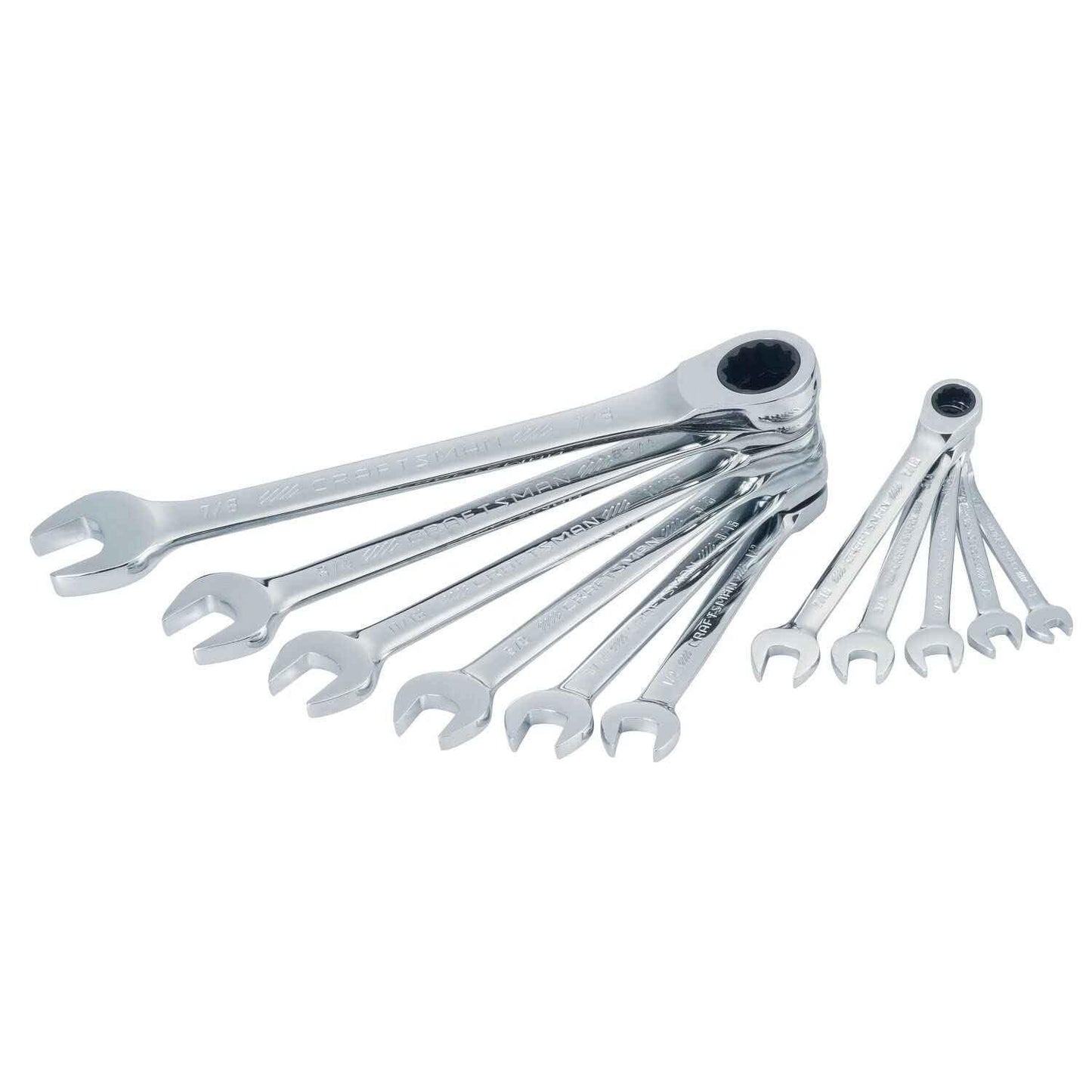 CRAFTSMAN CMMT87022 CM 11PC SAE RATCHETING WRENCH-1049427 - Track Minded HPDE, LLC
