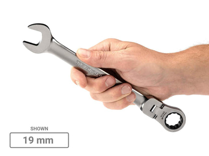 TEKTON Flex Head 12-Point Ratcheting Combination Wrench Set with Modular Organizers, 34-Piece (1/4-1 in., 6-24 mm) | WRC95305 - Track Minded HPDE, LLC
