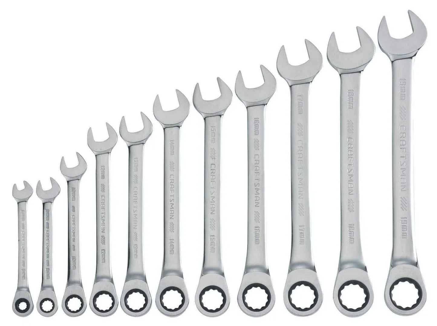 CRAFTSMAN Ratcheting Wrench Set, Metric, 11-Piece (CMMT87021) - Track Minded HPDE, LLC