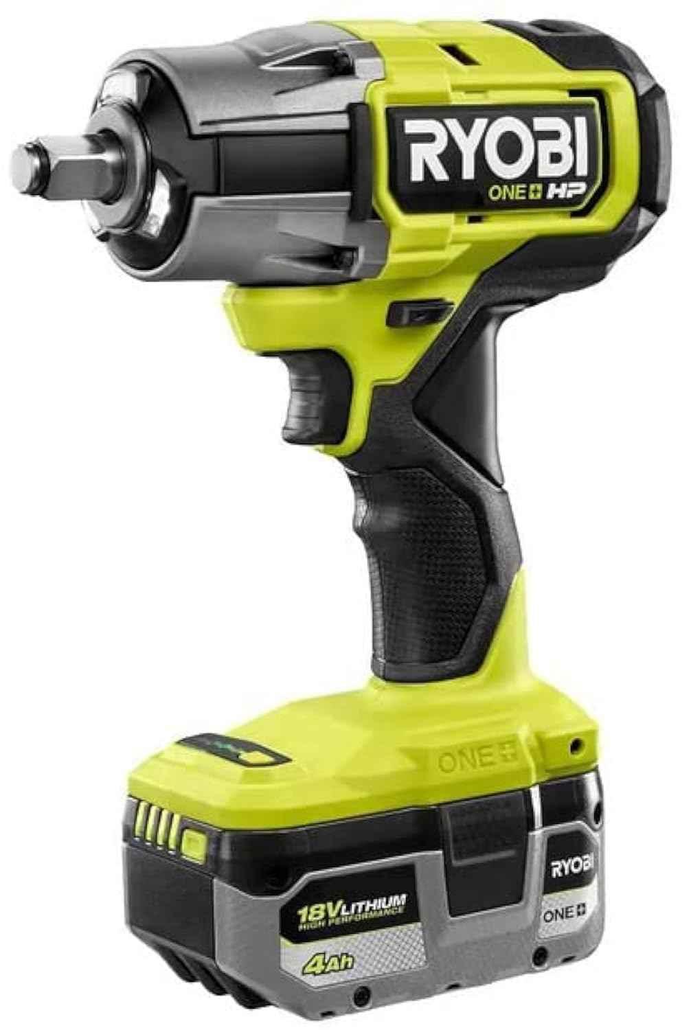 RYOBI P262K1 ONE+ HP 18V Brushless Cordless 4-Mode 1/2 in. Impact Wrench Kit w/ 4.0 Ah HIGH PERFORMANCE Lithium-Ion Battery & Charger - Track Minded HPDE, LLC