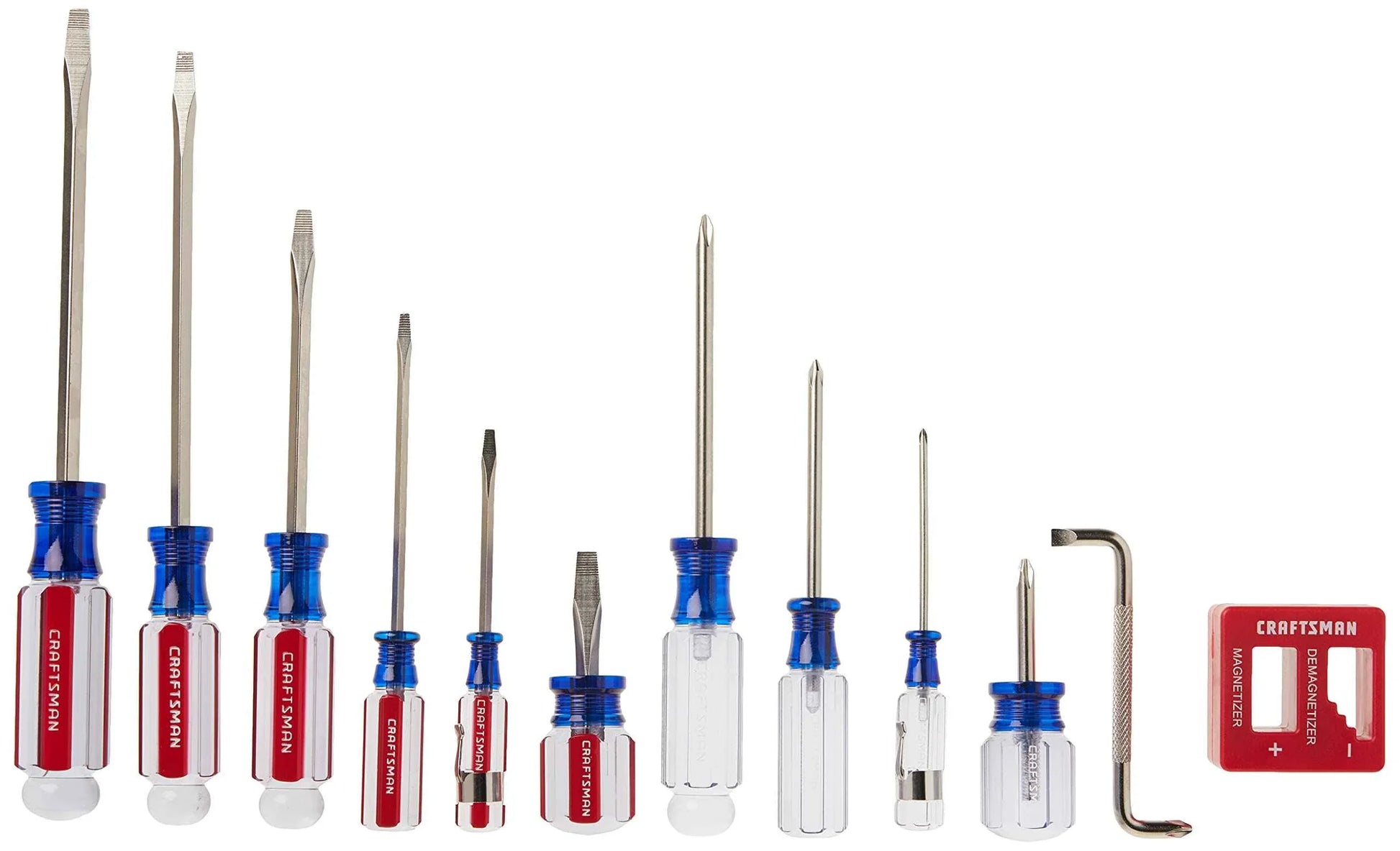 CRAFTSMAN Screwdriver Set, Assorted, 12Piece (CMHT65044) - Track Minded HPDE, LLC