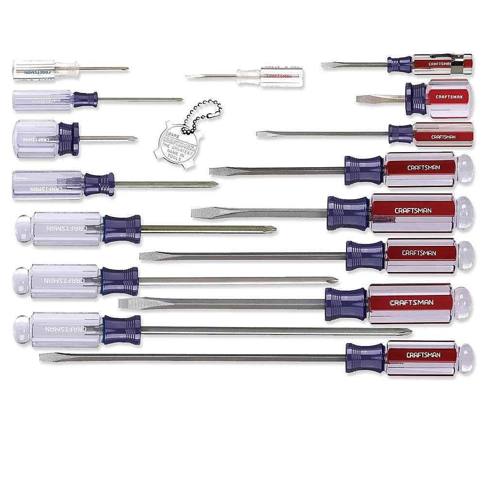 Craftsman 9-31794 Slotted Phillips Screwdriver Set, 17 Piece - Track Minded HPDE, LLC