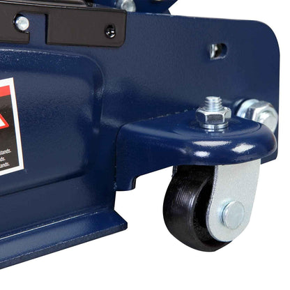 BIG RED 2.5 Ton (5,000 lb) Low Profile Hydraulic Trolly Jack, Blue, AT825051UR - Track Minded HPDE, LLC