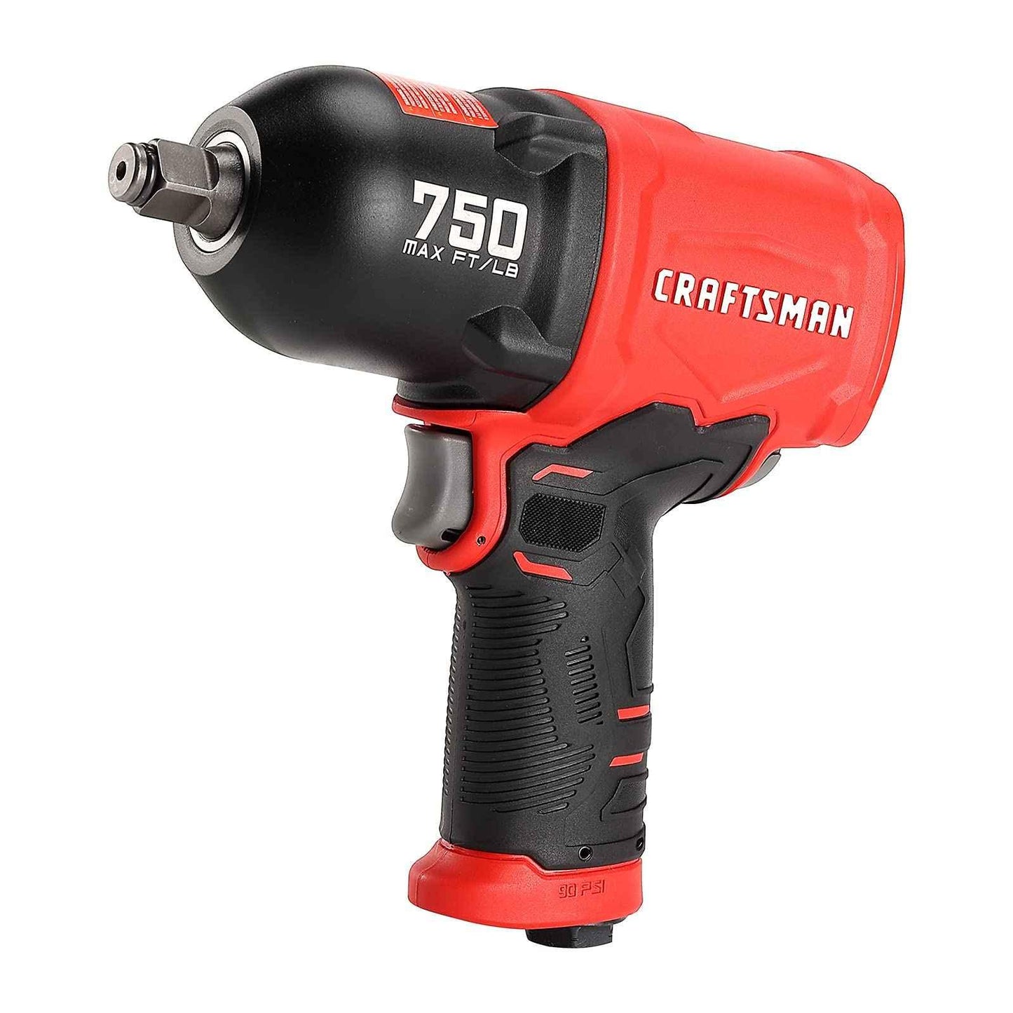 CRAFTSMAN 1/2-in 750 ft-lbs Air Impact Wrench, Composite Body, Variable Power Settings, 1/4-in NPT Air Inlet - Track Minded HPDE, LLC