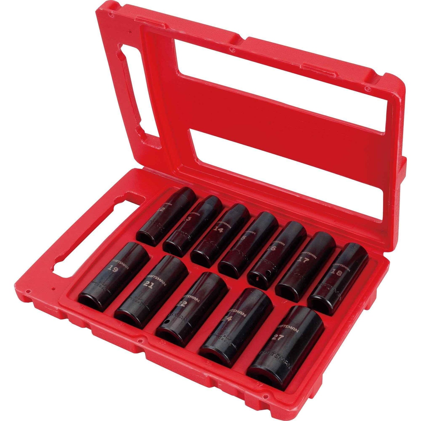 CRAFTSMAN Impact Socket Set, Metric, 1/2-Inch Drive, Deep Impact Sockets, 12-Piece (CMMT15887) - Track Minded HPDE, LLC