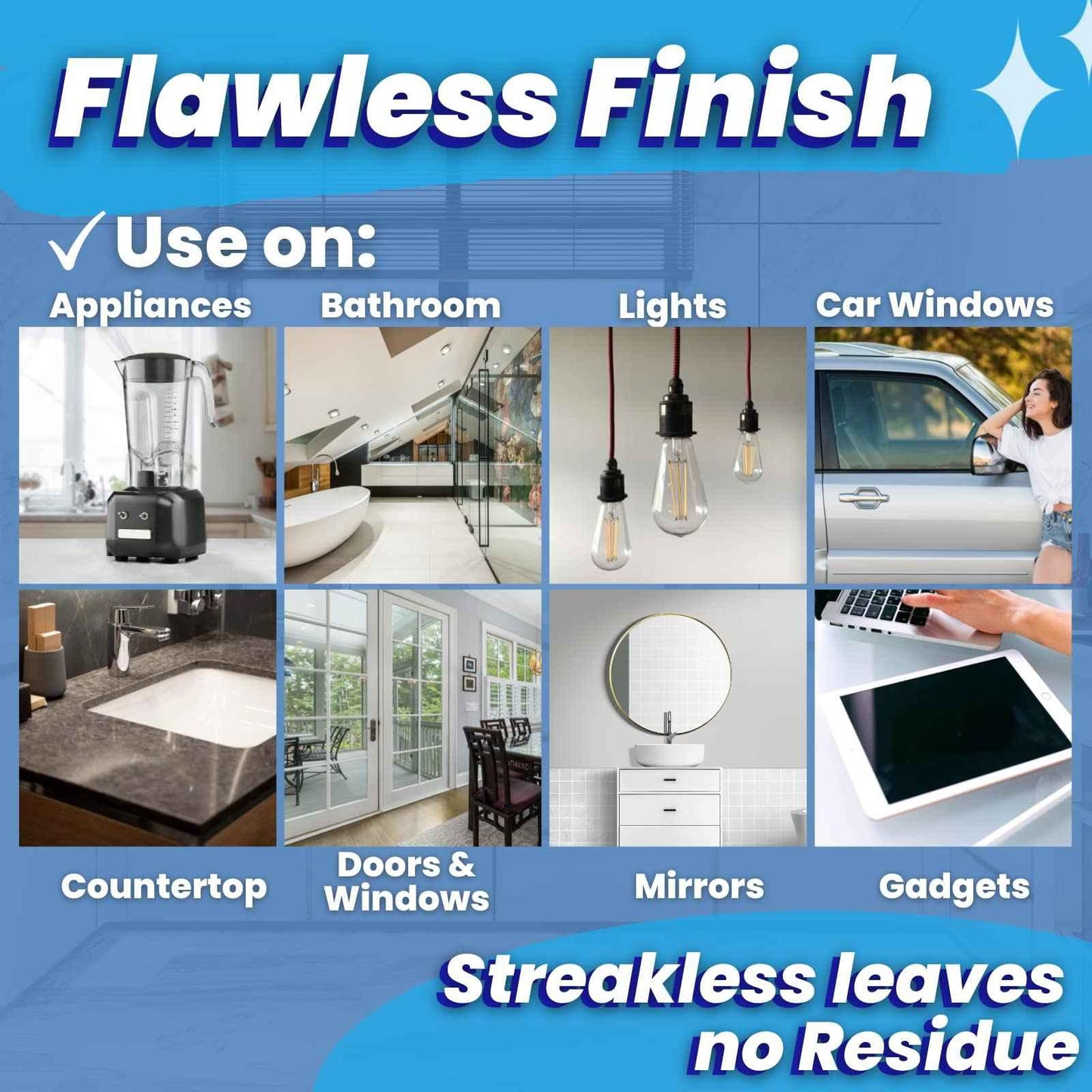 Sprayway Glass Cleaner, SW-050 19 oz Cleaner for Auto and Home for a Streak-Free Shine, Deep Cleaning Foaming Action, Safe for Tinted & Non-Tinted Windows, Ammonia Free Foam Glass Cleaner, Pack of 3 - Track Minded HPDE, LLC