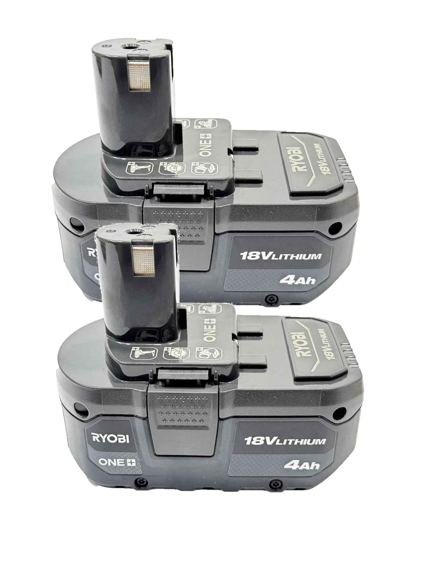 RYOBI 18-Volt ONE+ Lithium-Ion 4.0 Ah High Capacity Battery (2-Pack) - Track Minded HPDE, LLC