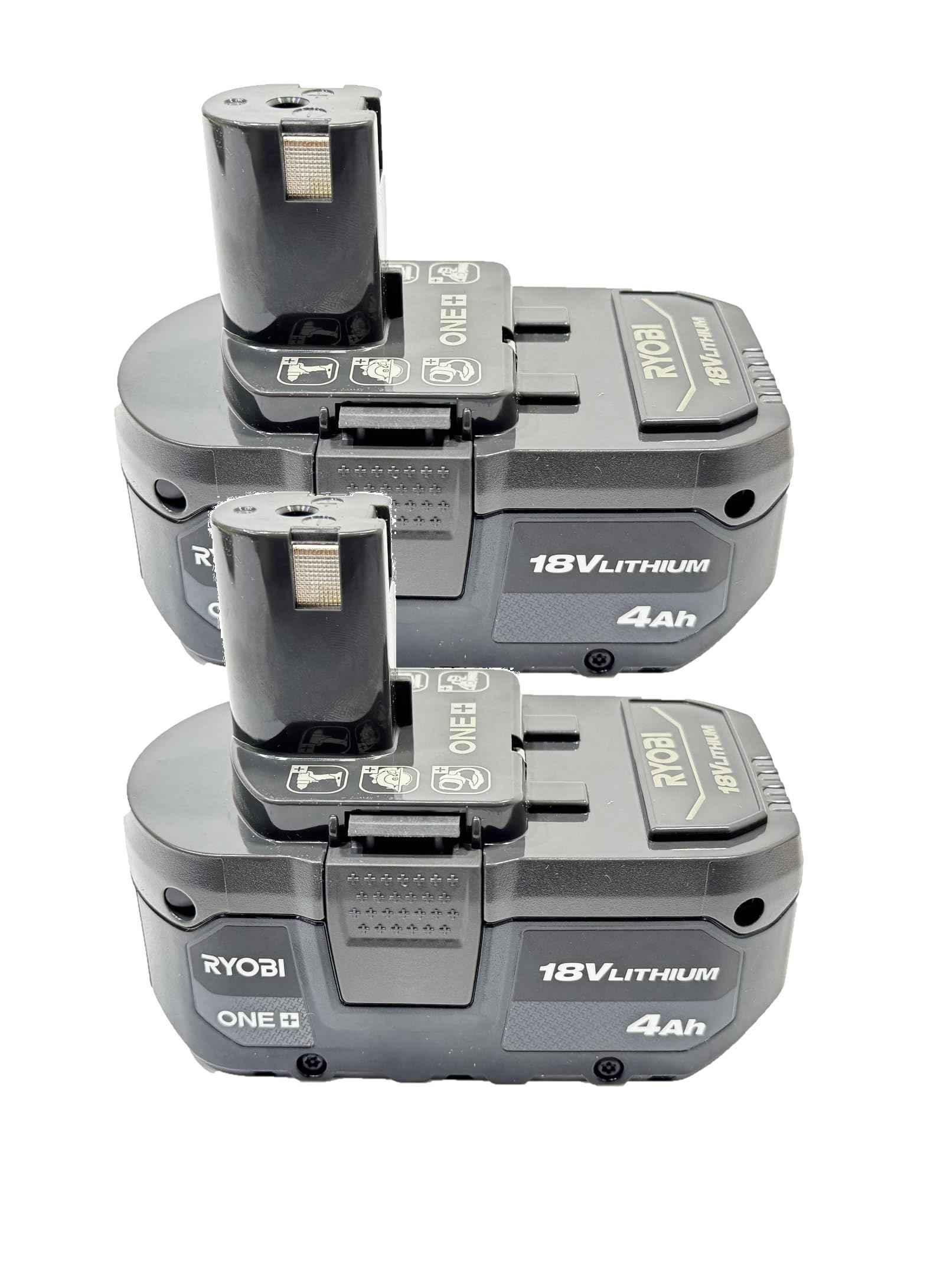RYOBI 18-Volt ONE+ Lithium-Ion 4.0 Ah High Capacity Battery (2-Pack) - Track Minded HPDE, LLC