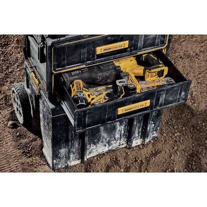 DEWALT ToughSystem Tool Box, 2.0 Two-Drawer, 21.8in. (DWST08320) - Track Minded HPDE, LLC