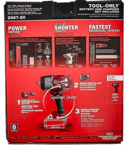 Milwaukee Electric - M18 Fuel 1/2 HIGH Torque Impact Wrench W/FRICTI - Track Minded HPDE, LLC