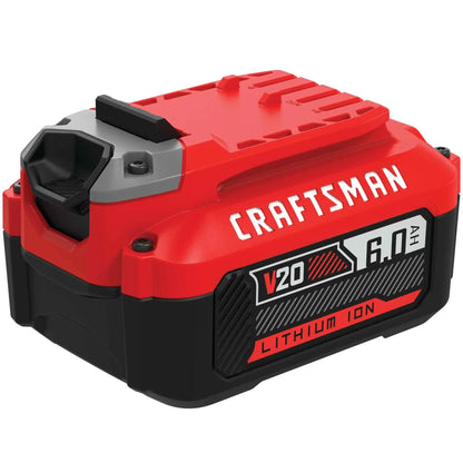 CRAFTSMAN V20 6Ah Lithium Ion Power Tool Battery (CMCB206) - Track Minded HPDE, LLC