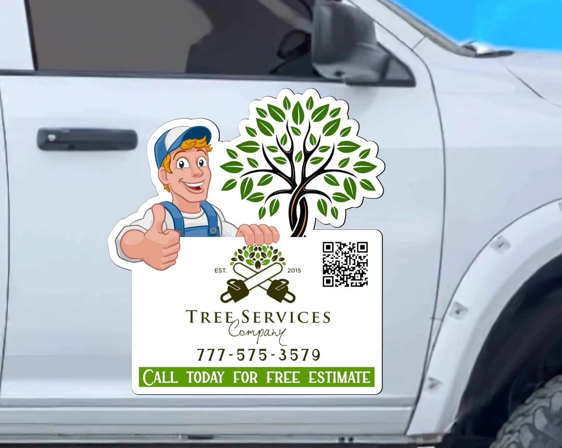 Die Cut Custom Car Magnet Sign | Personalized Logo for Your Car Van Truck | Advertise Your Business Vehicle Magnetic | Professionally Printed | Crafted in USA | Choose Your Text Logo - Track Minded HPDE, LLC