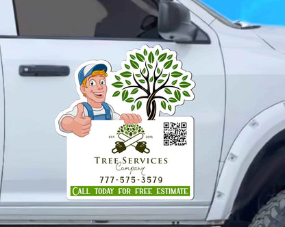 Die Cut Custom Car Magnet Sign | Personalized Logo for Your Car Van Truck | Advertise Your Business Vehicle Magnetic | Professionally Printed | Crafted in USA | Choose Your Text Logo - Track Minded HPDE, LLC
