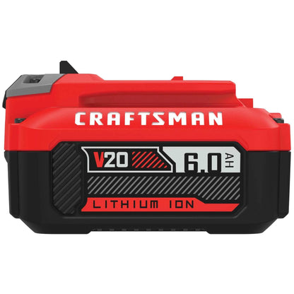 CRAFTSMAN V20 6Ah Lithium Ion Power Tool Battery (CMCB206) - Track Minded HPDE, LLC
