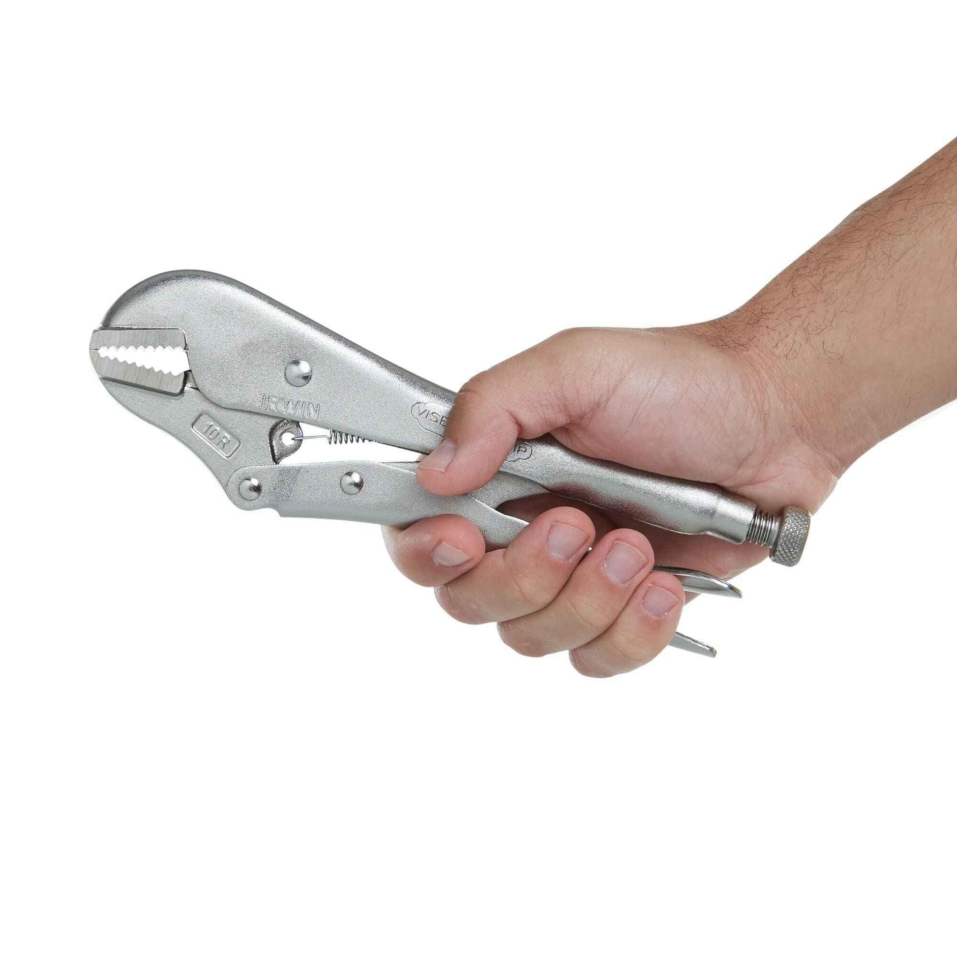 IRWIN VISE-GRIP Original Locking Pliers, Straight Jaw, 10-inch (102L3) - 1774901 - Track Minded HPDE, LLC