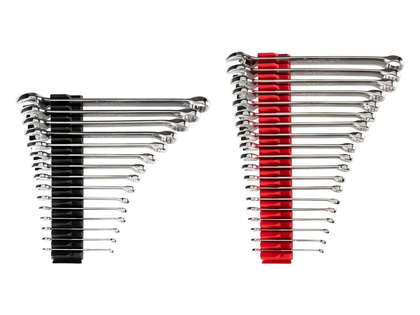 TEKTON Combination Wrench Set with Modular Organizers, 34-Piece (1/4-1 in., 6-24 mm) | WCB95302 - Track Minded HPDE, LLC