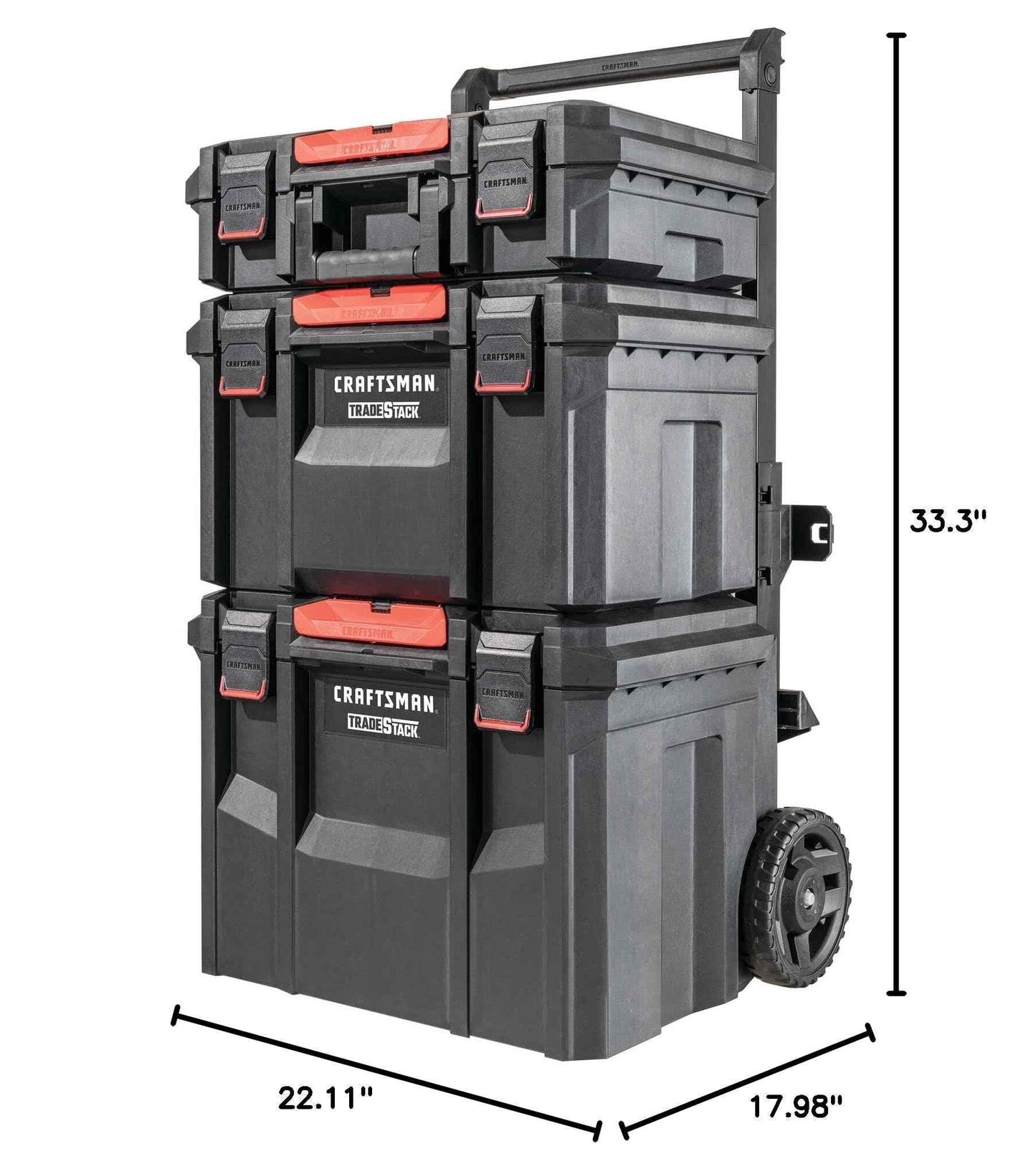 CRAFTSMAN TRADESTACK Rolling Tower (CMST60420) - Track Minded HPDE, LLC