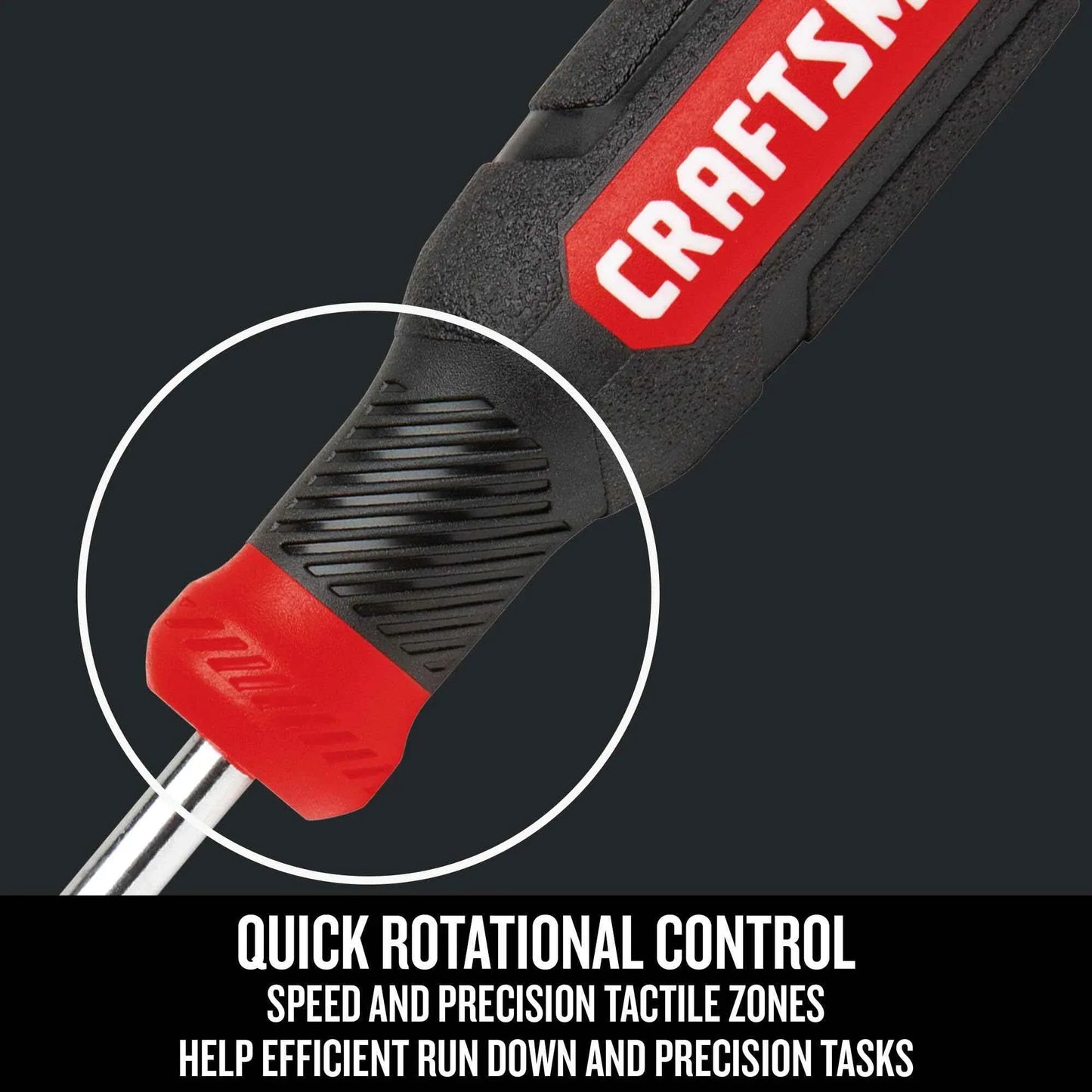 CRAFTSMAN Bi-Material Assorted Screwdriver Master Set, 12 Piece (CMHT65301) - Track Minded HPDE, LLC