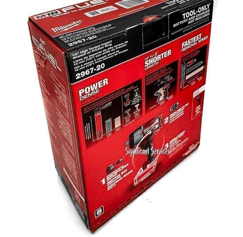 Milwaukee Electric - M18 Fuel 1/2 HIGH Torque Impact Wrench W/FRICTI - Track Minded HPDE, LLC