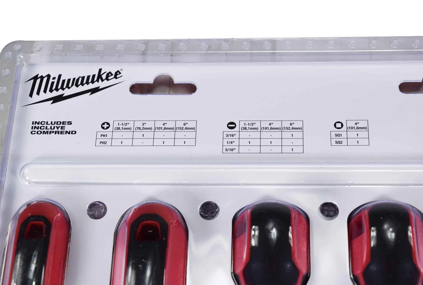 Milwaukee 48-22-2710 10 Piece Screwdriver Set - Track Minded HPDE, LLC