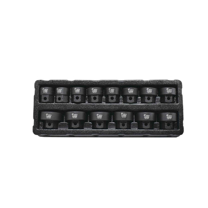 Astro Tools 78214 14pc 1/2" Drive 17-30mm Low Profile Nano Impact Socket Set - No Skips - Track Minded HPDE, LLC