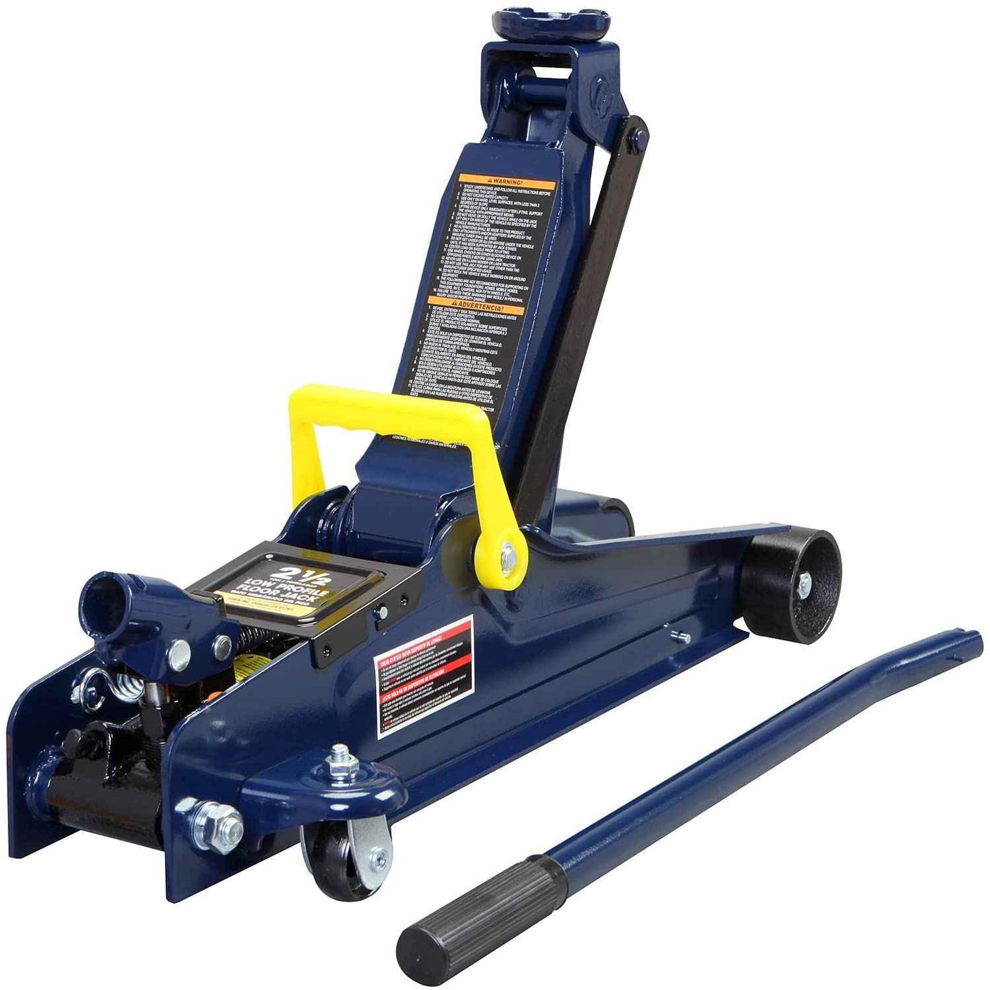 BIG RED 2.5 Ton (5,000 lb) Low Profile Hydraulic Trolly Jack, Blue, AT825051UR - Track Minded HPDE, LLC