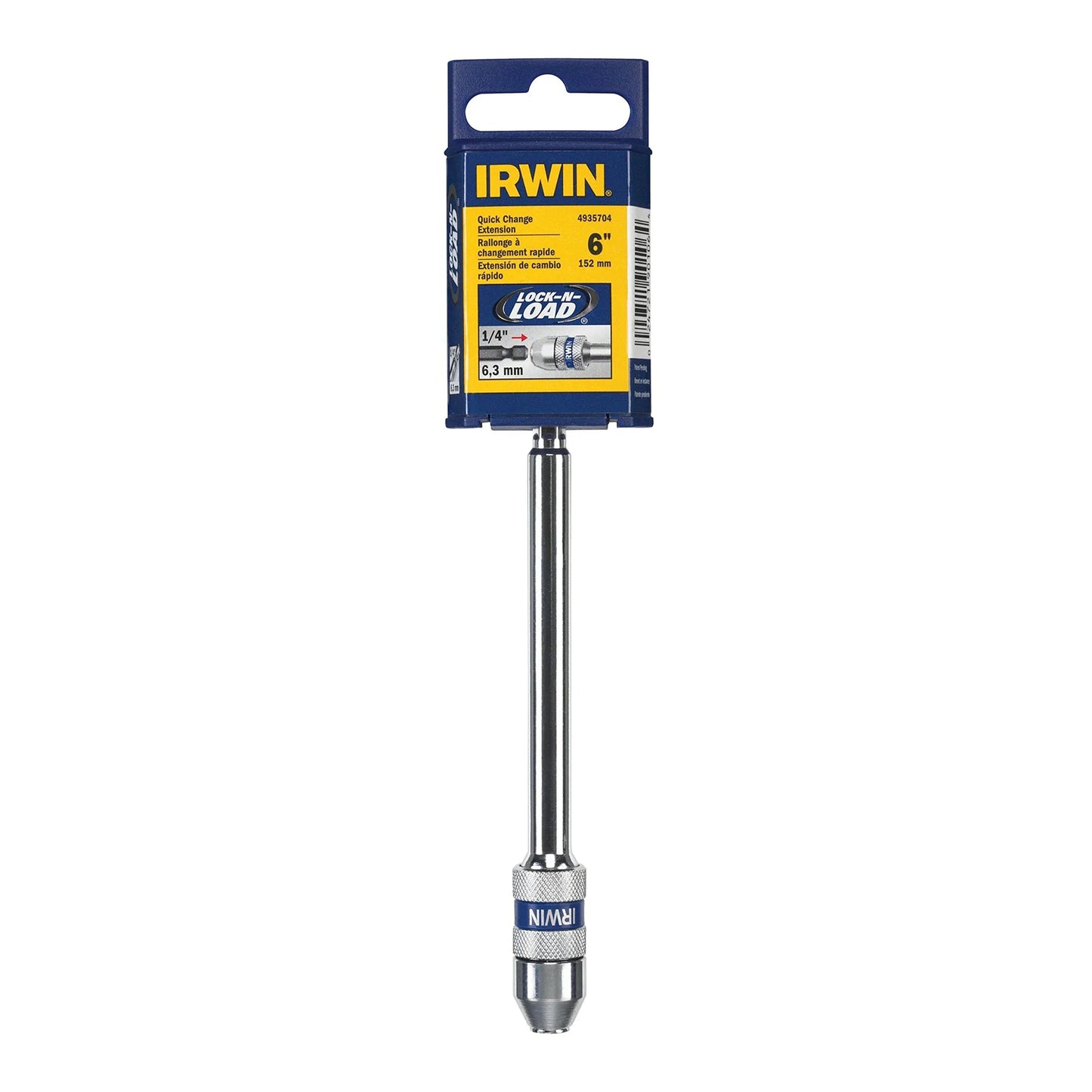 IRWIN Tools SPEEDBOR Magnetic Bit Holder, Quick Change, 6-Inch (4935704) - Track Minded HPDE, LLC