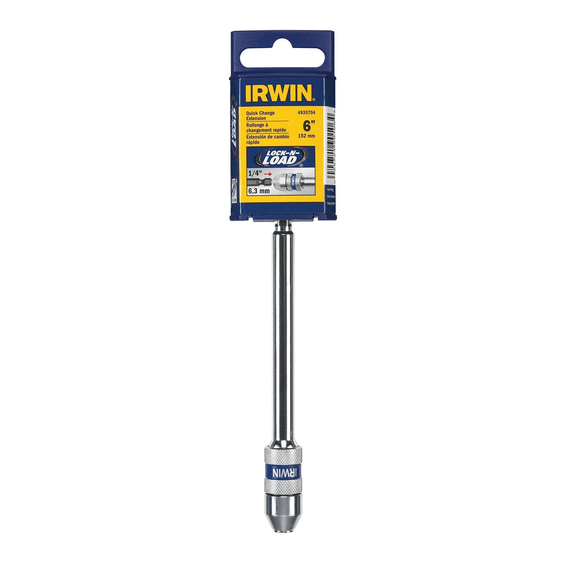 IRWIN Tools SPEEDBOR Magnetic Bit Holder, Quick Change, 6-Inch (4935704) - Track Minded HPDE, LLC