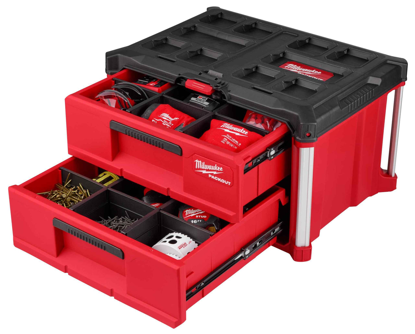 Milwaukee Box Tool 2-Drawer PACKOUT 48-22-8442 - Track Minded HPDE, LLC