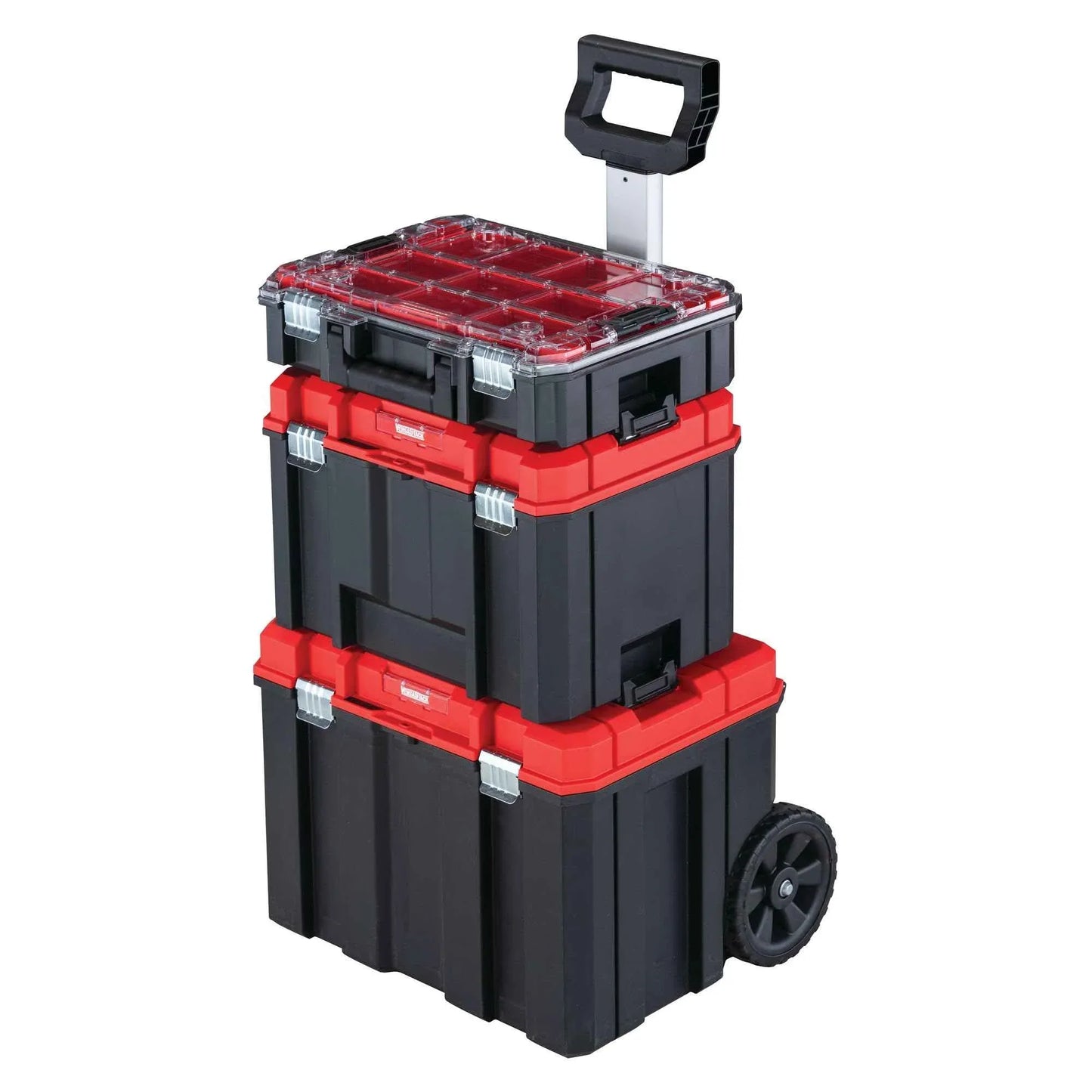 CRAFTSMAN VERSASTACK 17.126-in Metal Wheels Lockable Tool Box - Track Minded HPDE, LLC